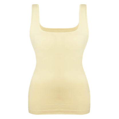 Women's Tummy Control Shapewear Tank Tops Seamless Square Neck Compression Tops Slimming Body Shaper Camisole