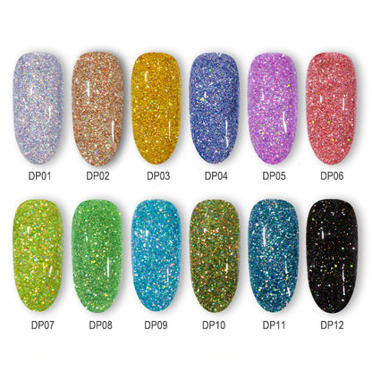 Shimmering Laser Manicure Glitter