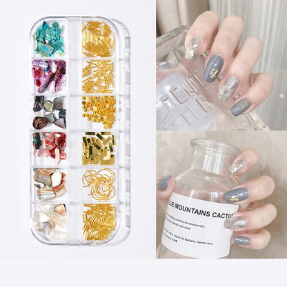 Luxury Manicure Decoration Kit: Pearl Butterfly