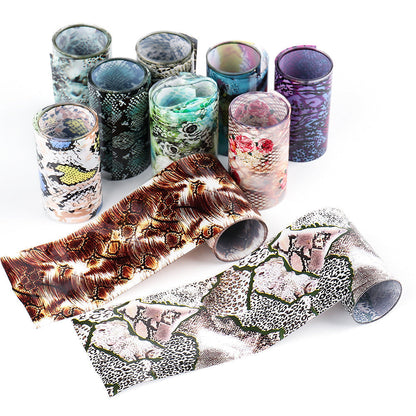 Snake Skin Nail Art Foil Transfer Paper
