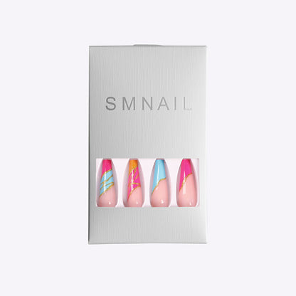 European & American Long Ballet Press-On Nails