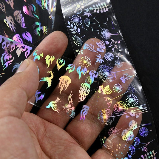 Nail Art Decals & Stickers Kit