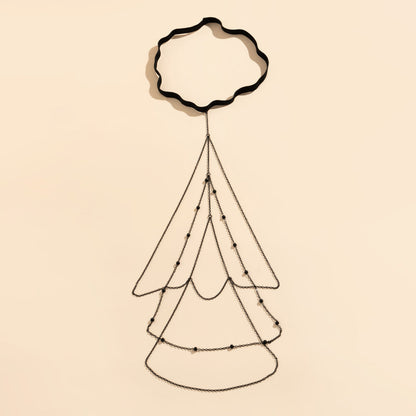 Fashion Statement Tassel Drop Metal Leg Ring Body Chain