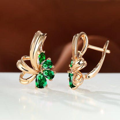 Women's Fashion Flower Dangle Earrings
