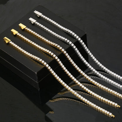Women's Luxury Zircon Rhinestone Tennis Bracelet