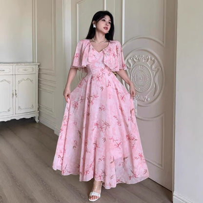 European And American Summer Women's Chiffon Dress