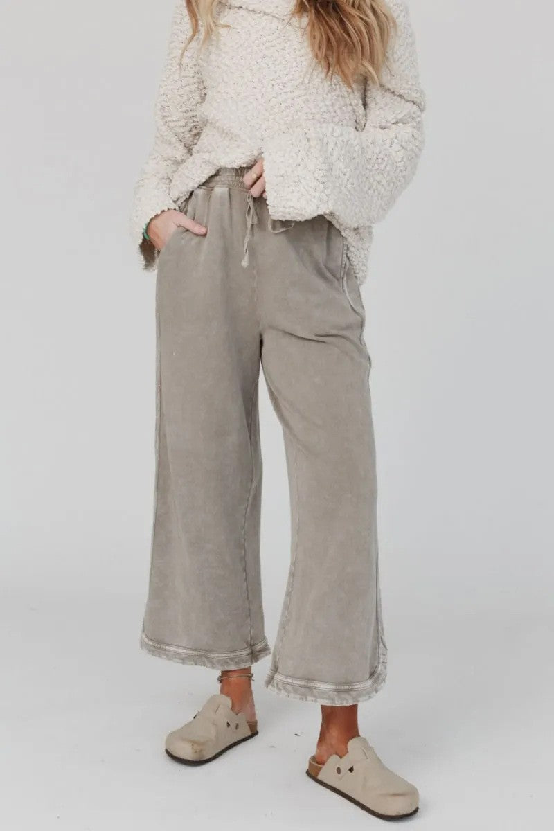 Women's Fashion Wide Leg Casual Sports Pants