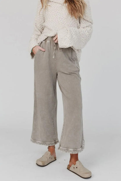 Women's Fashion Wide Leg Casual Sports Pants