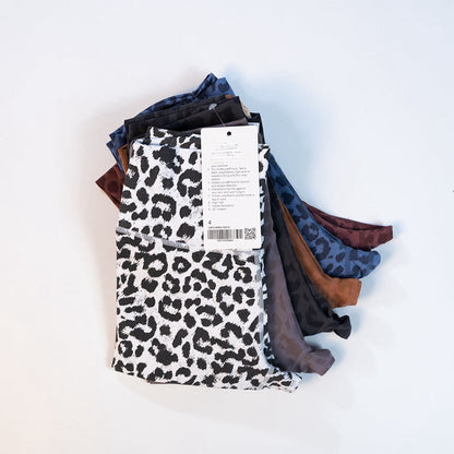 Skinny Fit Printed High-Waisted Activewear