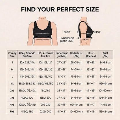 Posture Corrector Bra – Wire-Free Lift & Back Support