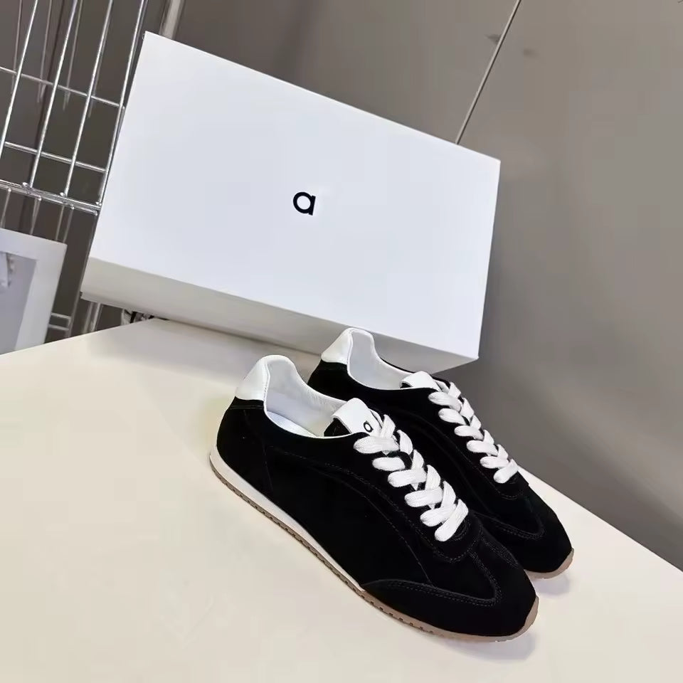 European-style Women's White Sneakers