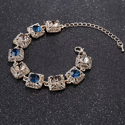 Women's Sparkling Vintage Style Korean Rhinestone Bracelet
