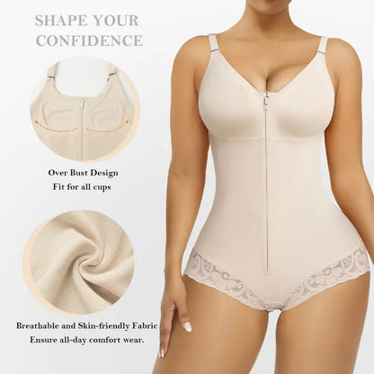 Fajas Colombianas Moldeadoras Postpartum Tummy Control Shapewear For Women Body Shaper Girdles Compression Garment