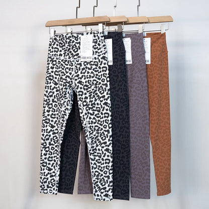 Skinny Fit Printed High-Waisted Activewear