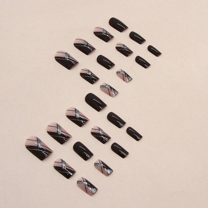 Minimalist Full Cover Reusable Fake Nails